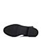 STACCATO/思加图冬季专柜同款黑色牛皮女靴（毛里）D7101MZ5