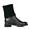 STACCATO/思加图冬季专柜同款黑色牛皮女靴D8101DZ5