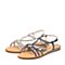 STACCATO/思加图夏季专柜同款宝兰色女凉鞋Y9001BL5