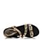 STACCATO/思加图夏季专柜同款牛皮女凉鞋Y7001BL5