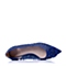 STACCATO/思加图春专柜同款深兰牛皮女单鞋（编织）9UG20AQ6