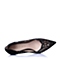 STACCATO/思加图春季专柜同款黑羊绒皮革女皮鞋（雕刻）9UE17AQ6