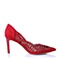 STACCATO/思加图春季专柜同款红羊绒皮革女皮鞋（雕刻）9UE17AQ6