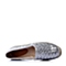 STACCATO/思加图春季专柜同款银色牛皮女鞋（编织）9UA19AM6
