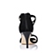 STACCATO/思加图夏季专柜同款黑色羊绒皮革女凉鞋9JL02BL6