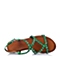 STACCATO/思加图夏季专柜同款绿色羊绒皮女凉鞋9JH02BL6