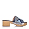 STACCATO/思加图夏季专柜同款深兰/兰/灰色猪皮女鞋9JE01BT6
