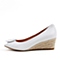 STACCATO/思加图春季专柜同款白色牛皮女鞋9UJ10AU6
