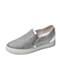 STACCATO/思加图春季专柜同款银色闪粉布/牛皮革女皮鞋F4101AM6