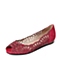 STACCATO/思加图春季专柜同款玫红羊绒皮革女皮凉鞋F1101AU6