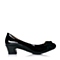 STACCATO/思加图秋季专柜同款黑色漆羊皮女单鞋9KZ25CQ6