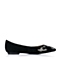 STACCATO/思加图秋季专柜同款黑色流云风尚羊皮女单鞋9UG24CQ6