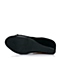 STACCATO/思加图秋季专柜同款黑色羊皮舒适坡跟女单鞋ER932CQ6