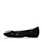 STACCATO/思加图秋季专柜同款黑色蕾丝网布女单鞋9YI09CQ6