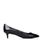 STACCATO/思加图秋季专柜同款黑色蛇皮女单鞋9UK15CQ6