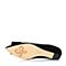 STACCATO/思加图秋季专柜同款黑色羊皮女单鞋9YR08CQ6
