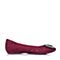 STACCATO/思加图秋季专柜同款酒红色蕾丝网布女单鞋9YI09CQ6