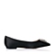 STACCATO/思加图18周年限量版黑色专柜女单鞋9UG23AQ6