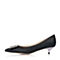 STACCATO/思加图18周年限量版黑色专柜女单鞋9UK11AQ6
