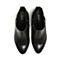 STACCATO/思加图冬季专柜同款黑色牛皮女靴9XY10DD6