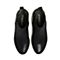 STACCATO/思加图冬季专柜同款黑色皮靴9UI41DD6