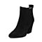 STACCATO/思加图冬季专柜同款黑色羊皮女靴9C801DD6