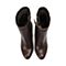 STACCATO/思加图冬季专柜同款深灰色牛皮女靴9C707DD6