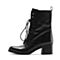 STACCATO/思加图冬季专柜同款黑色牛皮女靴9SF09DZ6
