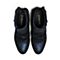 STACCATO/思加图冬季专柜同款深兰色羊皮女靴9KH16DZ6