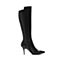 STACCATO/思加图冬季专柜同款黑色牛皮女靴9UE31DG6