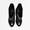 STACCATO/思加图冬季专柜同款黑色牛皮/羊皮女长靴9SF13DG6