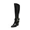 STACCATO/思加图冬季专柜同款黑色牛皮女靴9C803DG6