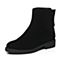 STACCATO/思加图冬季专柜同款黑色羊绒皮（单里）女皮靴MM002DD6