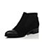STACCATO/思加图冬季专柜同款黑色单里女皮靴MN001DD6