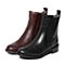 STACCATO/思加图冬季专柜同款黑色牛皮（绒里）女皮靴9RA6RDD6