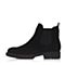 STACCATO/思加图冬季专柜同款黑色羊绒皮（单里）女皮靴MM001DD6