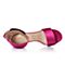 STACCATO/思加图夏季专柜同款桃红色女凉鞋9JM06BL6