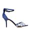 STACCATO/思加图夏季专柜同款蓝色羊皮女皮凉鞋9VN09BL6