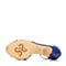 STACCATO/思加图夏季专柜同款蓝色羊皮女皮凉鞋9VN09BL6