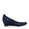 STACCATO/思加图春季专柜同款蓝色羊皮女单鞋ER914AQ6