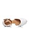 STACCATO/思加图春季专柜同款白色小牛皮女皮凉鞋9AG57AK6