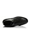STACCATO/思加图冬季专柜同款黑色牛皮绒里女皮靴9RA68DD6
