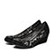 STACCATO/思加图春季专柜同款蕾丝网布女单鞋ER917AQ7