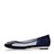 STACCATO/思加图春季专柜同款兰色舒适女单鞋9A202AQ7