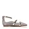 STACCATO/思加图春季专柜同款灰银色女单鞋9E302AQ7