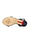 STACCATO/思加图夏季专柜同款兰色一字带女凉鞋9E703BL7