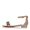 STACCATO/思加图夏季专柜同款粉色水钻女皮凉鞋9E908BL7
