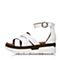 STACCATO/思加图夏季专柜同款牛皮革女皮凉鞋9F302BL7