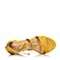 STACCATO/思加图夏季专柜同款羊绒皮革女皮凉鞋9FH05BL7