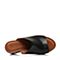 STACCATO/思加图夏季专柜同款打蜡胎牛皮女凉鞋9G601BT7